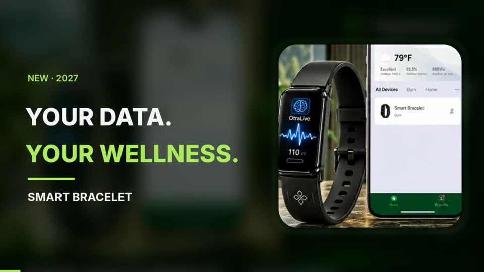 Smart Health Bracelet + OtraLive
